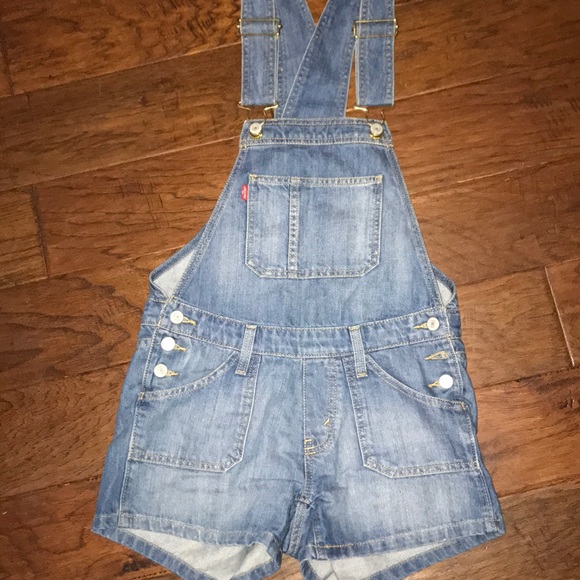 Levi's | Shorts | Levis Denim Overalls 